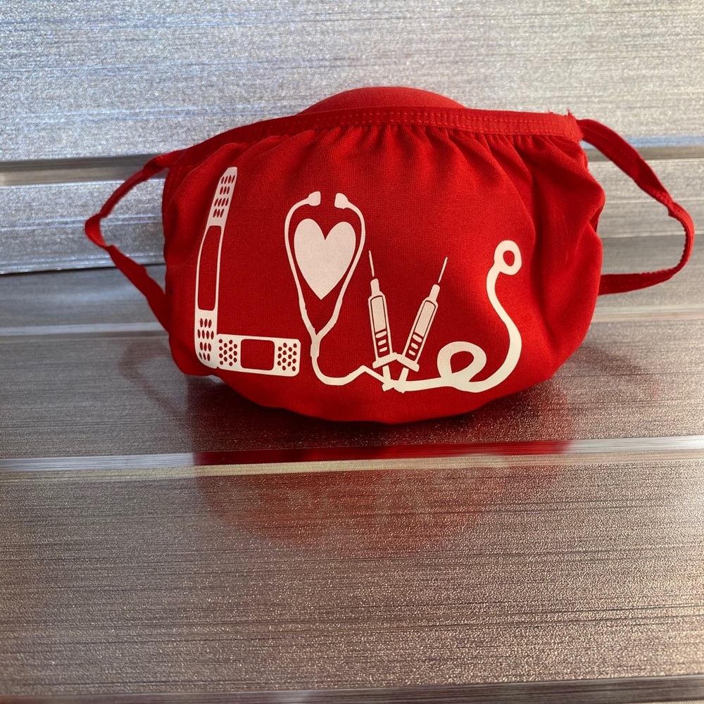 Authentic Nurse Love Mask